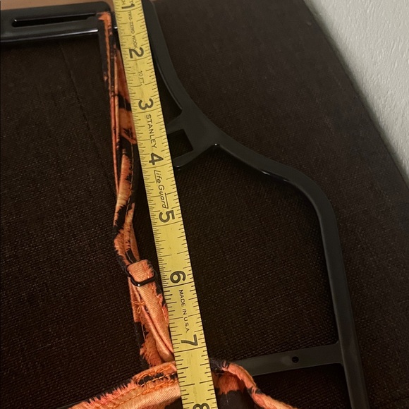 #098**Sexy Orange & Black Tiger Print Mini Dress - Picture 6 of 9